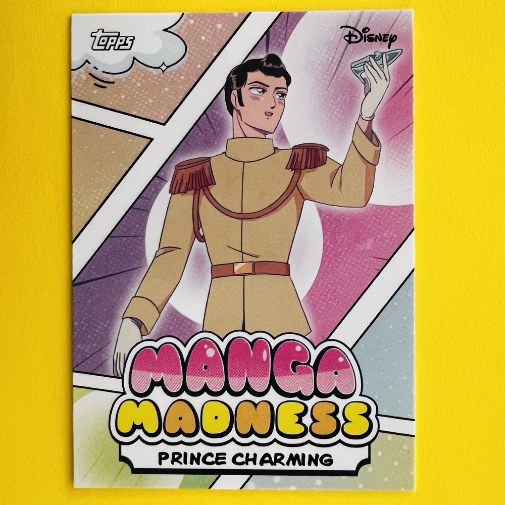 2026 Topps Disney Manga Madness Prince Charming MM-12 Insert